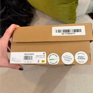 Dr. Scholl's White Sneakers Size 8 (NIB)